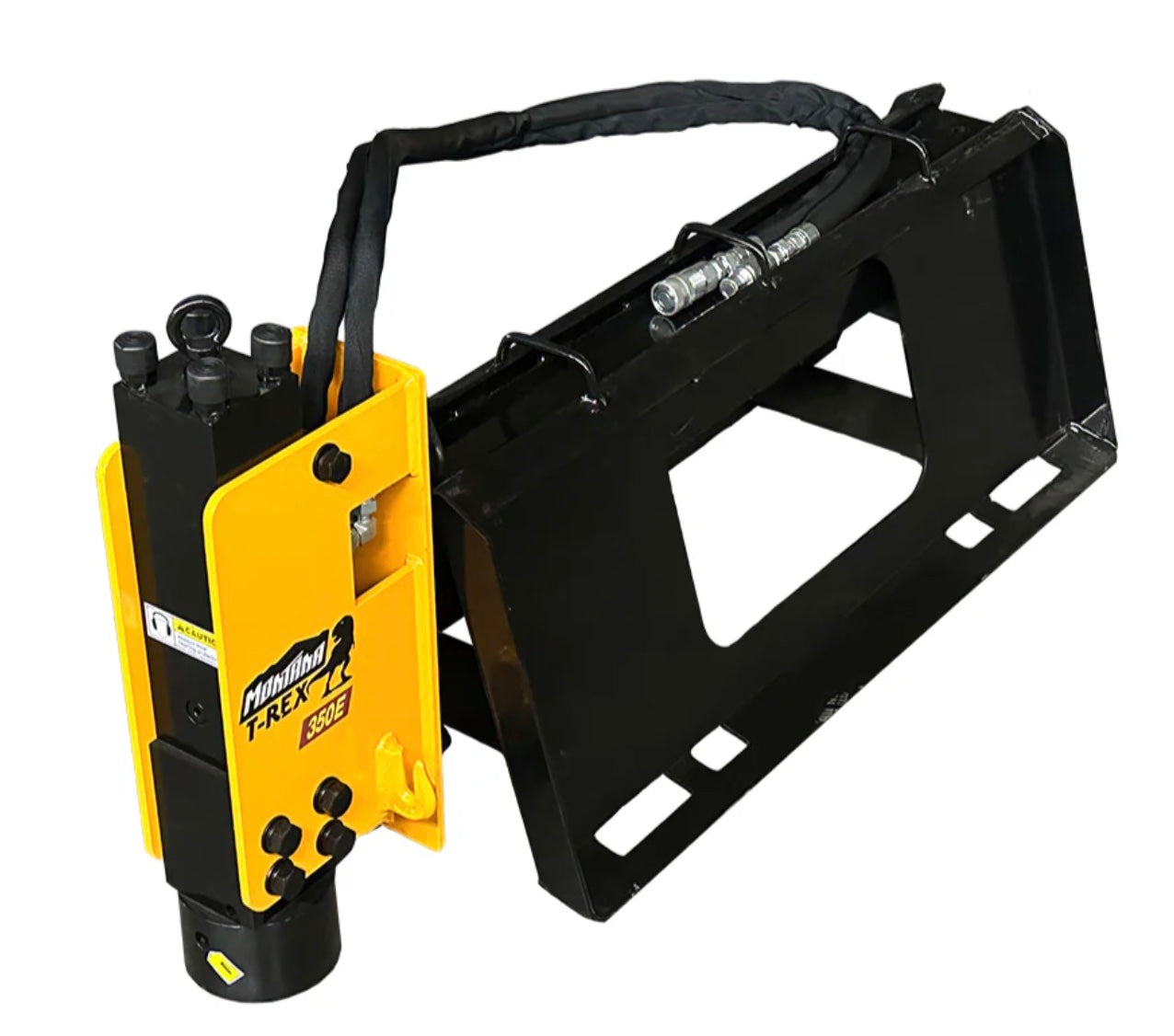 Montaje lateral del Skidsteer 350E