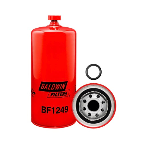 Separador de combustible/agua roscado con drenaje - BF1249
