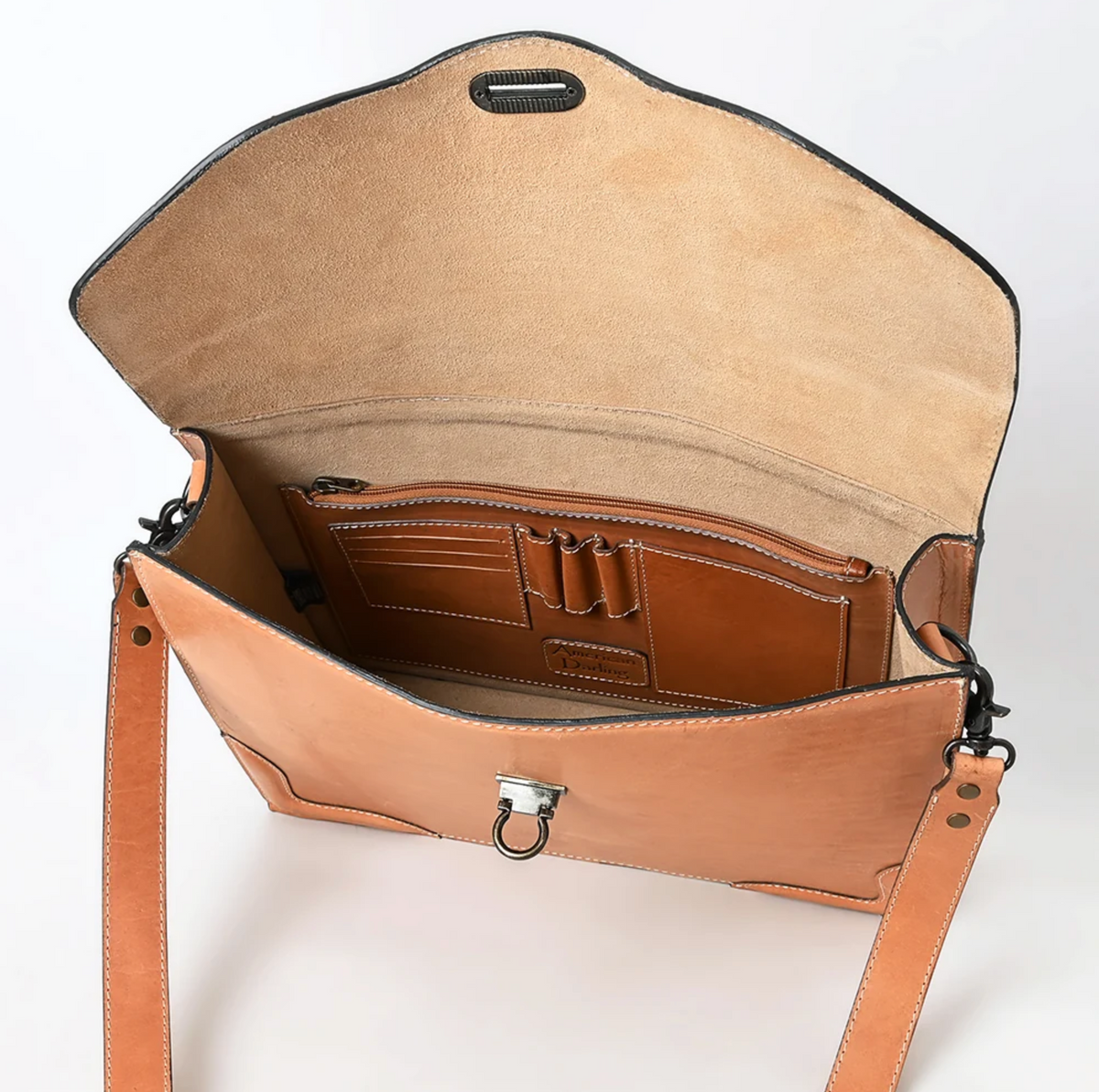 GENUINE LEATHER BRIEFCASE