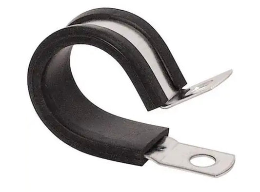 Rubber Cushion Clip 3" Dia. 13/32" Mounting Hole