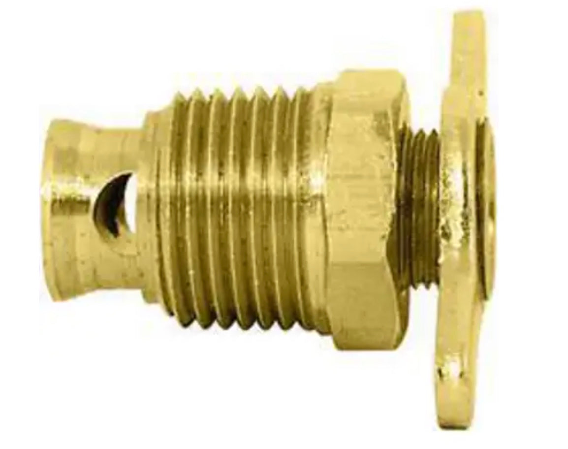 Drain Cock Fitting, 150 psi, 1/2"