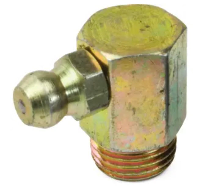 Accesorio de engrase de acero al carbono de 90° M10 x 1,0