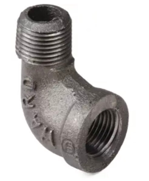 3/4" Class 150 Black Pipe 90° Street Elbow