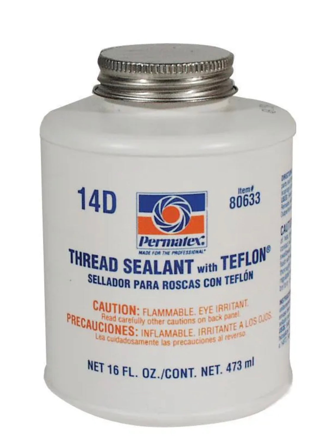 Sellador de tuberías Permatex con PTFE - 9130