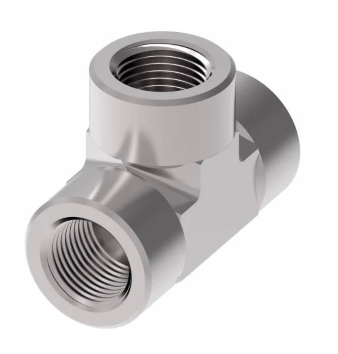 ADAPTADOR DE ACERO EN T FNPT DE 1-1/2"