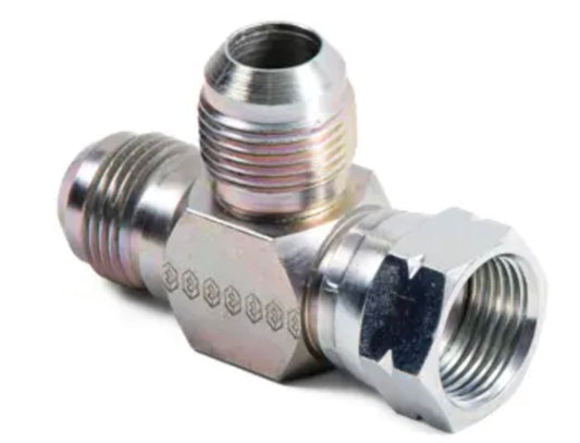 1/4" SWIVEL RUN TEE