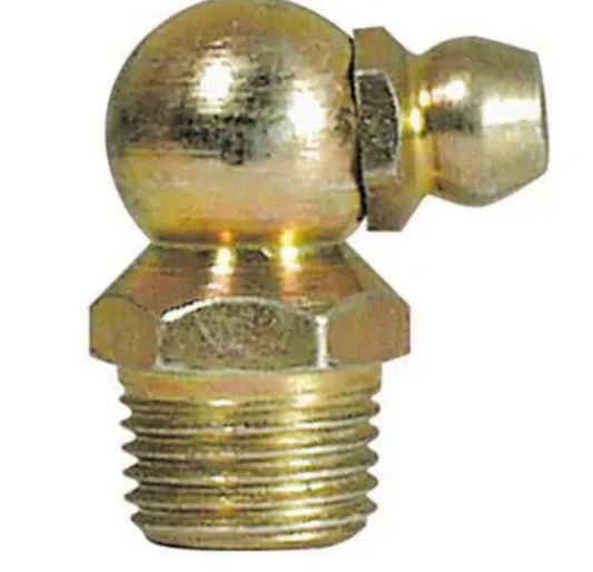 Accesorio de engrase recto para trabajos pesados, 10 mm