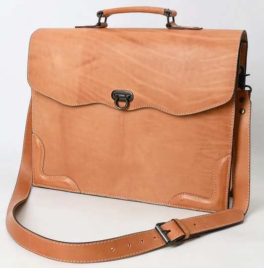 GENUINE LEATHER BRIEFCASE