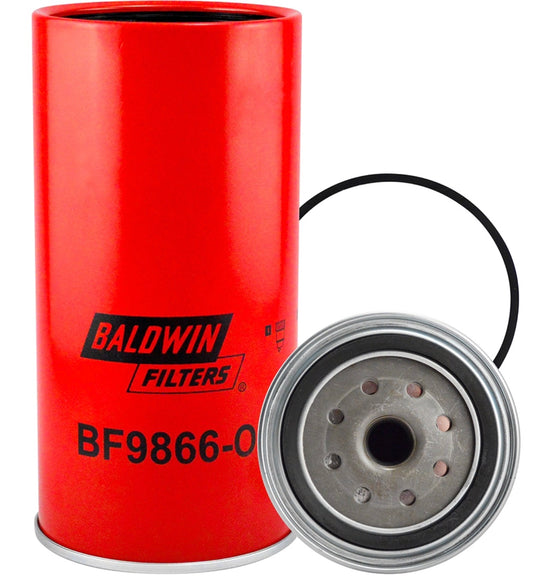 Adaptador de combustible roscado con extremo abierto para recipiente - BF9866-O 