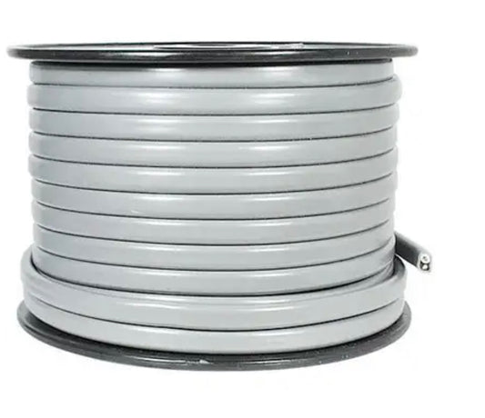 Cable primario paralelo con 2 conductores, 12 AWG, negro/blanco