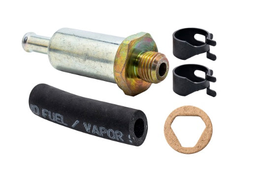Filtro de combustible en línea con abrazaderas y manguera - BF46205 