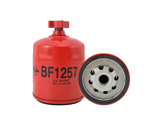 Separador de combustible/agua roscado con drenaje - BF1257 