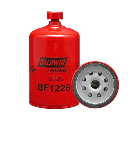 Separador de combustible/agua roscado con drenaje - BF1226