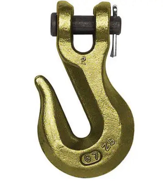 Gancho de horquilla de acero, 70, 5/16", 4700 lb.