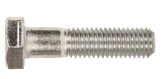 Tornillo de cabeza hexagonal, clase 10.9, M10-1,50 x 90 mm, galvanizado, acero al carbono