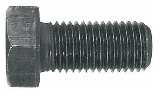 Class 10.9 Hex Head Cap Screw, M18-2.50 x 50 mm, Plain, Carbon Steel