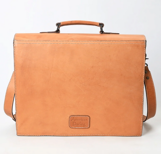 GENUINE LEATHER BRIEFCASE