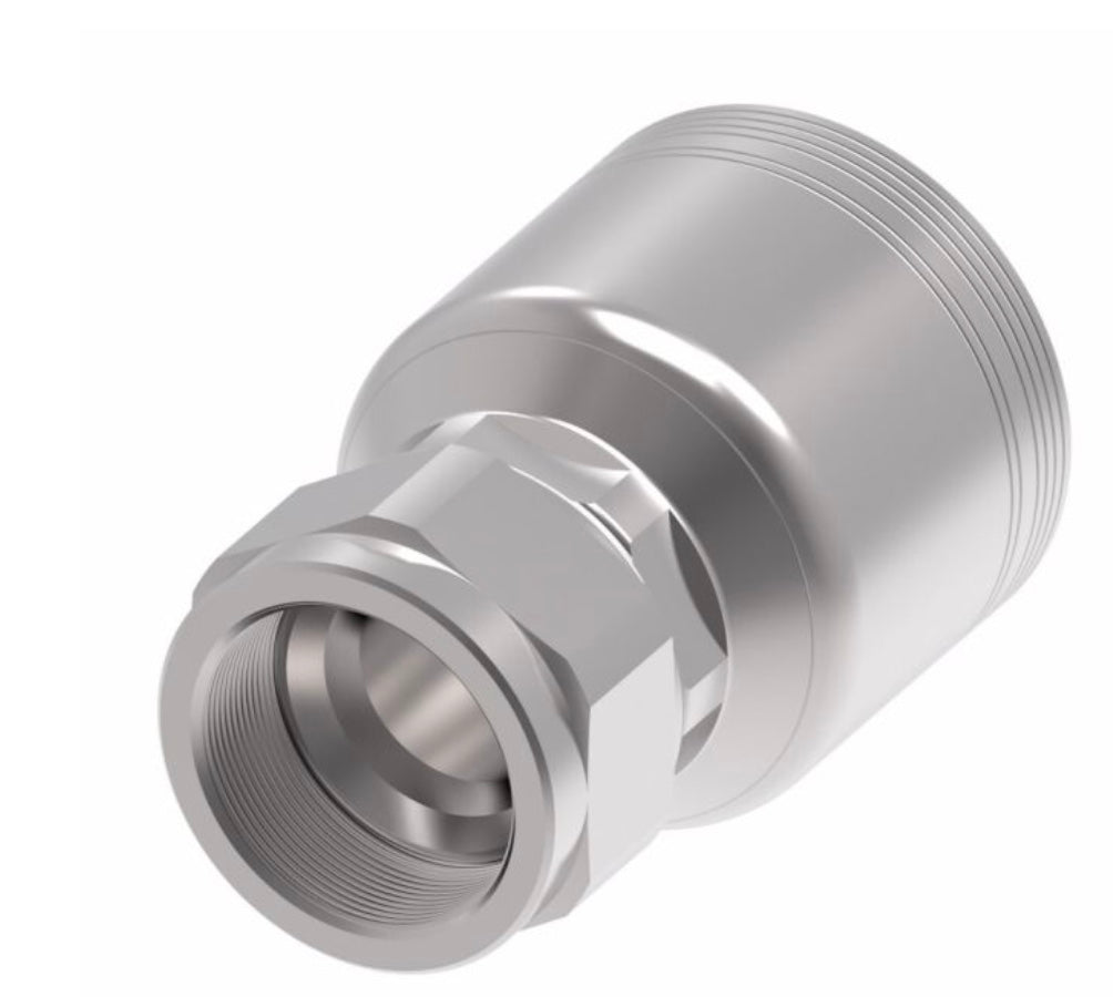 Crimp Shell Fitting CRIMP FITTING 37 STRAIGHT – American Diesel