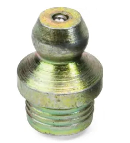 Accesorio de engrase de acero al carbono con accionamiento de 1/4"