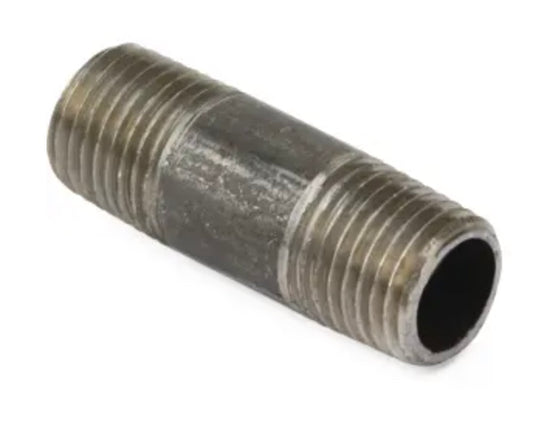 1/2" x 3" Class 150 Black Pipe Nipple