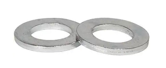 Arandela plana, M24 x 44 mm de diámetro exterior, acero, cincada - 12629