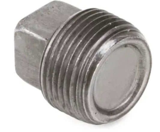 Tapón de tubería negro de cabeza cuadrada de 3/8" clase 150