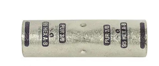 Cable rápido MagnaLug 3/0 AWG; estilo terminal de empalme; morado