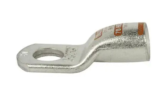 Cable rápido MagnaLug 2/0 AWG; estilo terminal de arranque/tierra; tamaño de perno de 3/8 pulg.; naranja