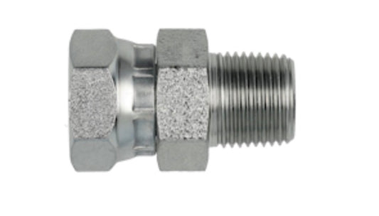 Adaptador de tubo giratorio hembra de 3/4" x 3/4" a tubo macho