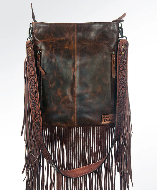 Large Crossbody Genuine Western Leather Women Bag