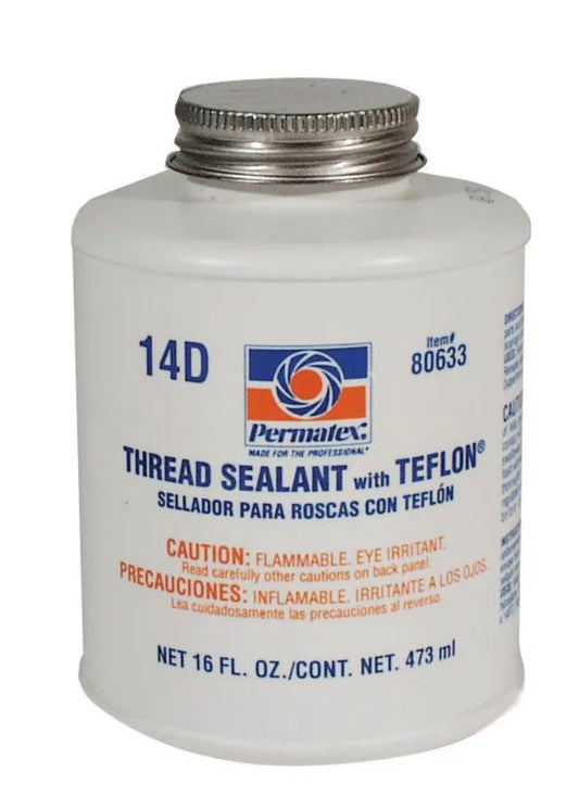 Sellador de tuberías Permatex con PTFE - 9130