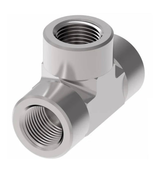 ADAPTADOR DE ACERO EN T FNPT DE 1-1/2"