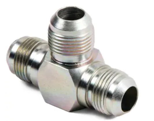 Unión en T JIC de 1/4"